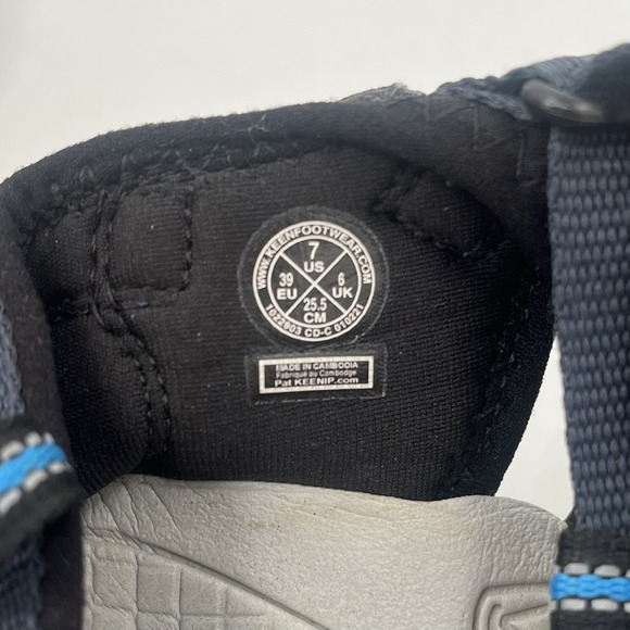 Keen Mens Newport H2 Closed Toe Water Sandals Navy Blue 7‎ Slip On - Picture 10 of 10